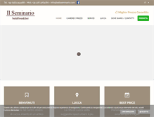 Tablet Screenshot of luccabedandbreakfast.com